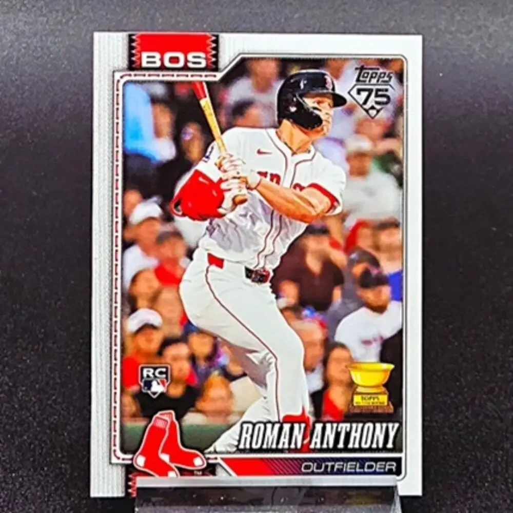 Roman Anthony Heritage Stars of MLB Topps RC's Boston Red Sox Top Prospects - Picture 4 of 7